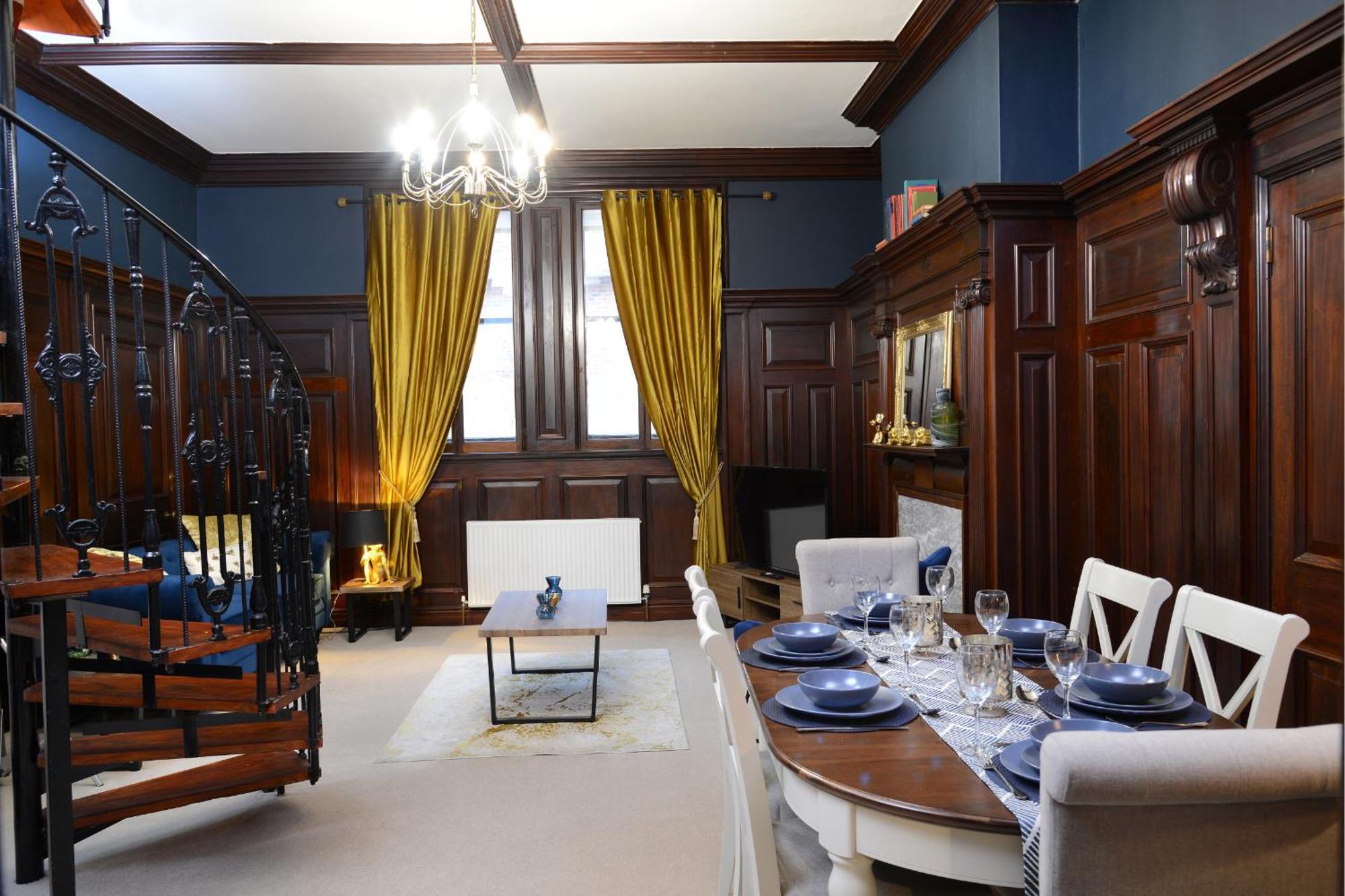 The Old Brewery Boardroom - Winchester City Centre - Unique Property - Free Parking - Sleeps 6 - By Xplus Stays Luaran gambar